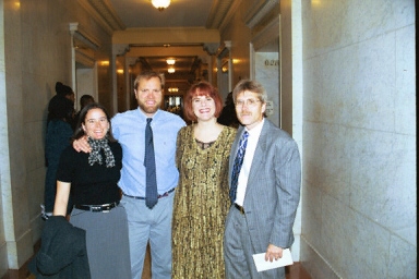 at my brother Tom's wedding, March 2001