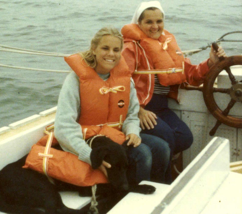 sailing with Mom